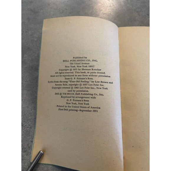 Summer Of '42 by Herman Raucher Dell Book 1st Print 1978 Paperback PB VTG - Picture 3 of 4